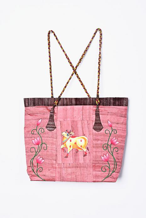 Hand Painted Pichwai Bag 