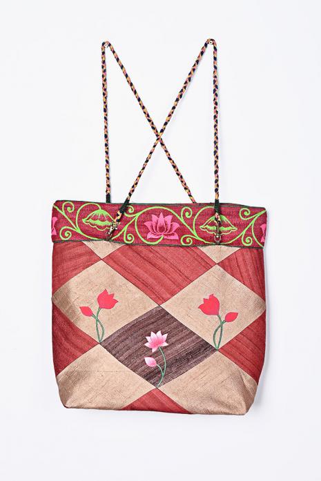 Hand Painted Pichwai Bag 