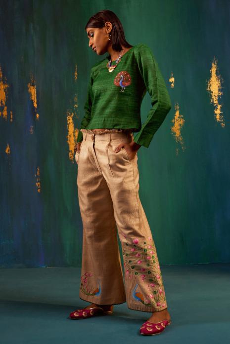 Hand Painted Pichwai Top